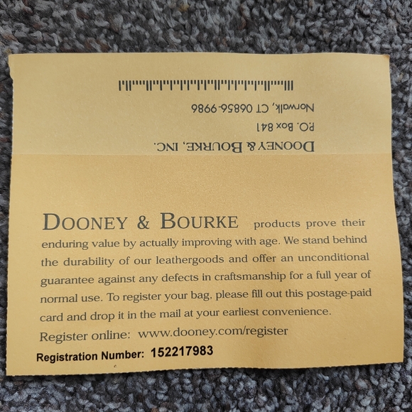 Dooney & Bourke Pebble Grain Small Lexington - Picture 10 of 14